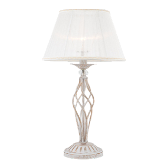 Настольная лампа Eurosvet Selesta 01002/1 белый с золотом 40Вт E14