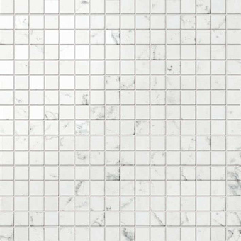 Керамическая мозаика Atlas Concord Италия MARVEL STONE AS3T Carrara Pure Mosaico Lappato 30х30см 0,9кв.м.