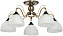Люстра потолочная De Markt Олимп 318014905 300Вт 5 лампочек E27