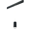 Трековый светильник Lightstar Rullo PRORP648781 50Вт GU10 матовый чёрный для однофазного трека
