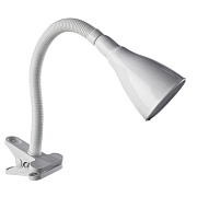 Настольная лампа офисная Arte Lamp CORD A1210LT-1WH 40Вт E14