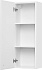 Шкаф подвесной Акватон Симпл 1A012503SL01L 22,1х30,5х81,8см белый