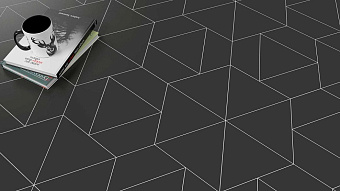 Матовый керамогранит WOW Floor Tiles 114039 Triangle R Graphite Matt 20,1х23,2см 0,233кв.м.