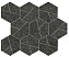 Керамическая мозаика Atlas Concord Италия Boost Stone A7C2 Tarmac Mosaico Hex. 25х28,5см 0,428кв.м.