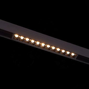 Магнитный трековый светильник ST Luce SEIDE ST361.436.12 12Вт LED чёрный