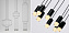 Люстра потолочная ImperiumLOFT Wireflow 75394-22 43Вт 43 лампочек G9