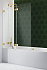 Стеклянная шторка на ванну RADAWAY Essenza Pro PND II 100 R 150х100см