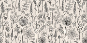 Матовый керамогранит ABK Wide and Style PF60007629 D+ Paint The Herbarium 120х60см 0,72кв.м.
