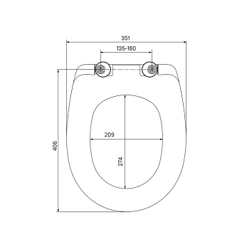 Сиденье для унитаза IDDIS ID 126 Dp Sc с микролифтом