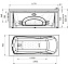 Ванна акриловая RADOMIR София 2-01-0-0-1-205Ч 167х70см пристенная