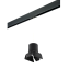 Трековый светильник Lightstar Rullo PRORP3487487 15Вт GX 5.3 чёрный для однофазного трека