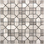 Мозаика Mir Mosaic S-line 7KB-P54 серый мрамор 30,5х30,5см 0,47кв.м.