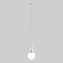 Светильник подвесной Eurosvet Bubble 50151/1 белый 60Вт E27