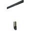 Трековый светильник Lightstar Rullo PRORP43137 50Вт GU10 бронза для однофазного трека