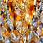 Люстра хрустальная Eurosvet Crystal 10081/12 золото/прозрачный хрусталь Strotskis 60Вт 12 лампочек E14
