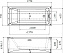 Ванна акриловая RADOMIR Альбена 2-01-0-0-1-227Ч 175х75см пристенная