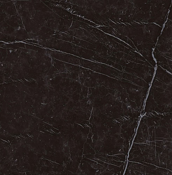 Лаппатированный керамогранит Atlas Concord Италия MARVEL STONE AZNL Nero Marquina Lappato 75х75см 1,125кв.м.