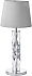 Настольная лампа CRYSTAL LUX PRIMAVERA PRIMAVERA LG1 CHROME 60Вт E27