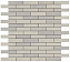 Керамическая мозаика Atlas Concord Италия Dwell 9DBV Silver Mosaico Brick 30,5х30,5см 0,558кв.м.