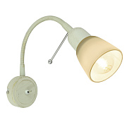 Спот Arte Lamp LETTURA A7009AP-1WG 40Вт 1 лампа E14