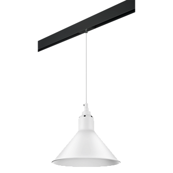 Трековый светильник Lightstar Loft PRO765026 40Вт E14 белый для однофазного трека