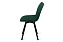 Кухонный стул поворотный AERO 45х52х87см велюр/сталь Dark Green