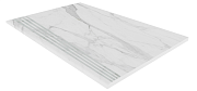 Плитка для ступеней ESTIMA Montis Steptrade/MN01_NS/30x120x10 белый 120х30см 0,36кв.м. матовая