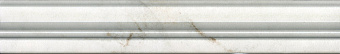 Бордюр KERAMA MARAZZI Серенада BLC031R белый глянцевый обрезной 30х5см 0,195кв.м.