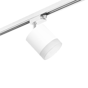 Трековый светильник Lightstar Rullo R1T348680 15Вт GX 5.3 белый для однофазного трека