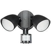 Светильник фасадный Lightstar Diva 374437 20Вт IP54 LED чёрный