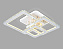 Люстра потолочная Ambrella ACRYLICA Ice FA1732 145Вт 3 лампочек LED