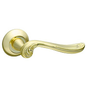 Дверная ручка нажимная FUARO ART RM SG/GP-4 матовое золото