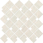 Керамическая мозаика Atlas Concord Италия Raw 9RBW White Block 28х28см 0,47кв.м.
