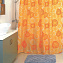 Шторка для ванной MILARDO Basic 860P180M11 180х200см оранжевый