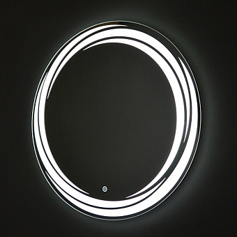 Зеркало Azario Марс ФР-00000939 77х77см с подсветкой