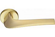 Дверная ручка нажимная MORELLI LUXURY COMETA R5 OSA матовое золото