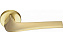 Дверная ручка нажимная MORELLI LUXURY COMETA R5 OSA матовое золото