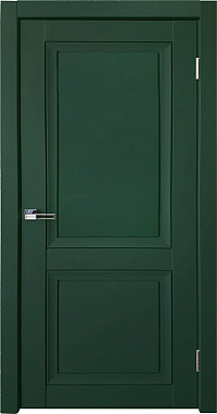 Межкомнатная дверь Uberture Decanto 1 Зеленый бархат Экошпон 700х2000мм глухая
