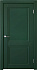 Межкомнатная дверь Uberture Decanto 1 Зеленый бархат Экошпон 600х2000мм глухая