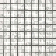 Керамическая мозаика Atlas Concord Италия Brick Atelier 9MVS Marvel Statuario Select Mosaic 30,5х30,5см 0,558кв.м.