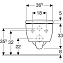 Унитаз подвесной GEBERIT iCon 500.784.01.1 безободковый с микролифтом