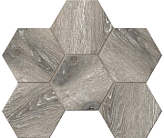 Керамическая мозаика ESTIMA DAINTREE Mosaic/DA03_NS/25x28,5x10/Hexagon Heagon Dark Grey 25х28,5см 0,071кв.м.