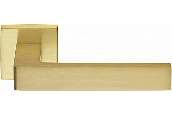 Дверная ручка нажимная MORELLI LUXURY HORIZONT S5 OSA матовое золото