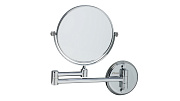 Косметическое зеркало FIXSEN HOTEL FX-31021 26х26см полированная сталь с увеличением