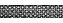 Вставка Роскошная мозаика ВБ 102 серый/чёрный 6,6х60см 0,04кв.м.