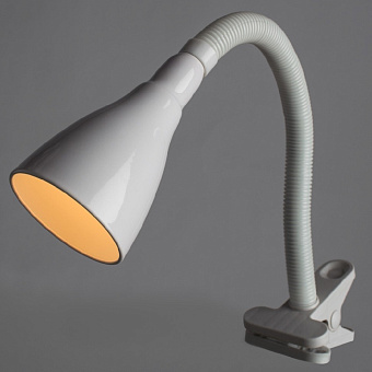 Настольная лампа офисная Arte Lamp CORD A1210LT-1WH 40Вт E14