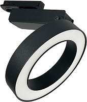 Трековый светильник Maytoni Rim TR044-1-12W3K-B 12Вт LED чёрный для однофазного трека