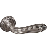 Дверная ручка нажимная FUARO LOUVRE SM AS-3 античное серебро