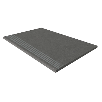 Плитка для ступеней ESTIMA Terra Steptrade/TE03_NS/30x120x10 серый 120х30см 0,36кв.м. матовая