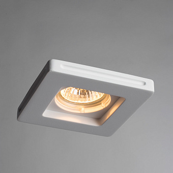 Светильник точечный встраиваемый Arte Lamp INVISIBLE A9214PL-1WH 35Вт GU10